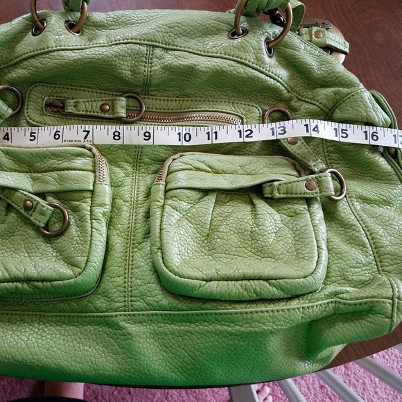 Kathy Van Zeeland green purse - Picture 6 of 8